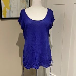 Cobalt blue tunic